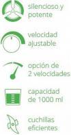 Immagine prodotto Kiwi Set di fruste in acciaio inox 1000w 1l