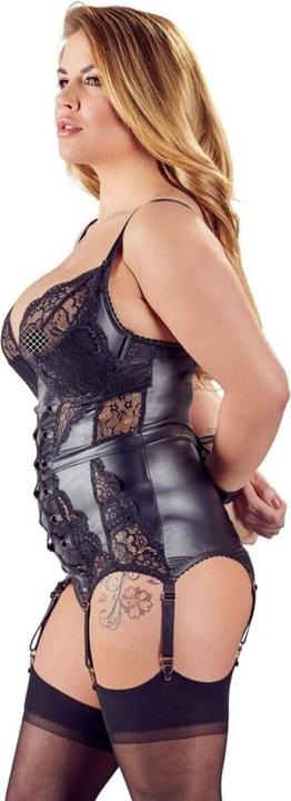 Produktbild Cottelli Collection Strapshemd Und Slip (L)