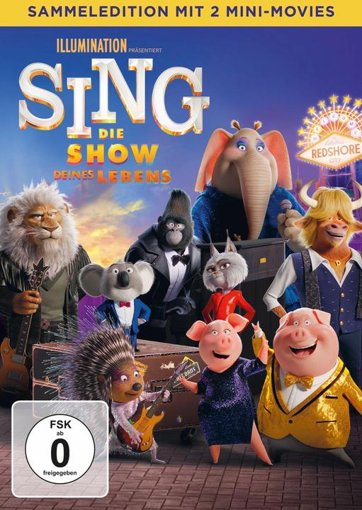 Produktbild Sing 2 - Die Show deines Lebens - DVD (DVD, 20220407, Englisch, Deutsch)