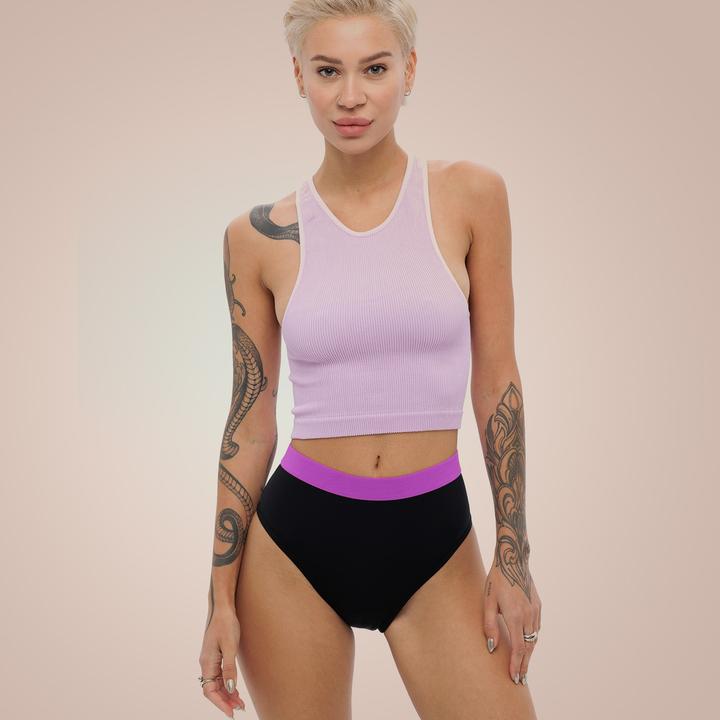 Produktbild Weekiss Sport High Waist Pink Periodenunterwäsche (40)