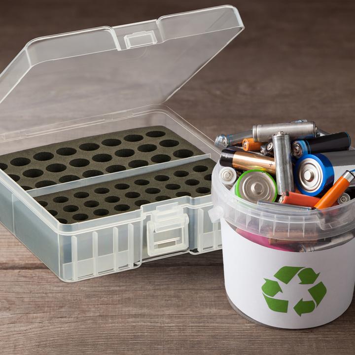 Image du produit Relaxdays Organiseur-à-piles