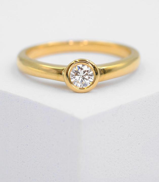 Actual product image Muau Solitaire (50, 750/18 K Gold)