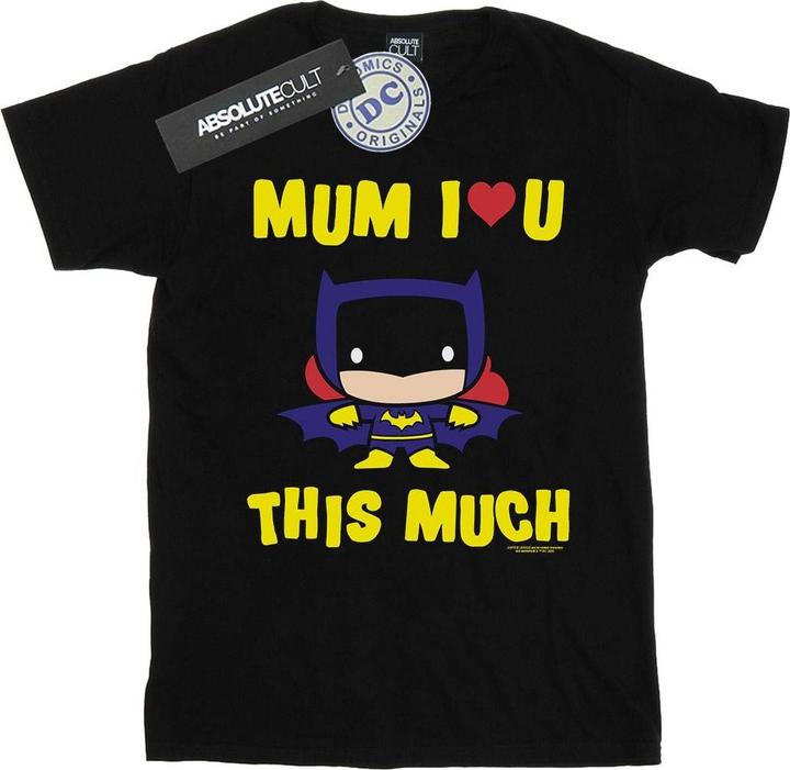 Produktbild Batgirl Mum I Love You This Much TShirt Jungen (140, 146)