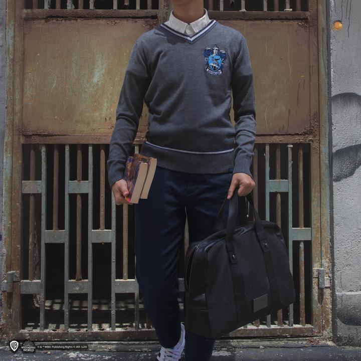 Actual product image Cinereplicas Harry Potter - Ravenclaw - Grey Knitted Sweater - Small (S)