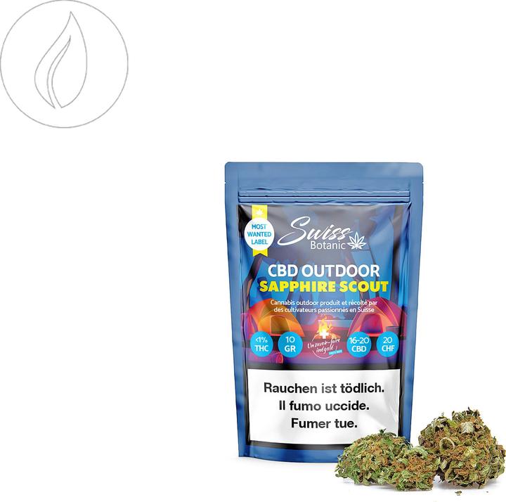 Actual product image Swiss Botanic Sapphire Scout (10 g, Outdoor)