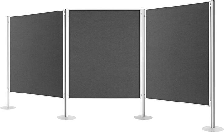 Produktbild Magnetoplan Stationäre Präsentationswand (390.5 x 180 cm)