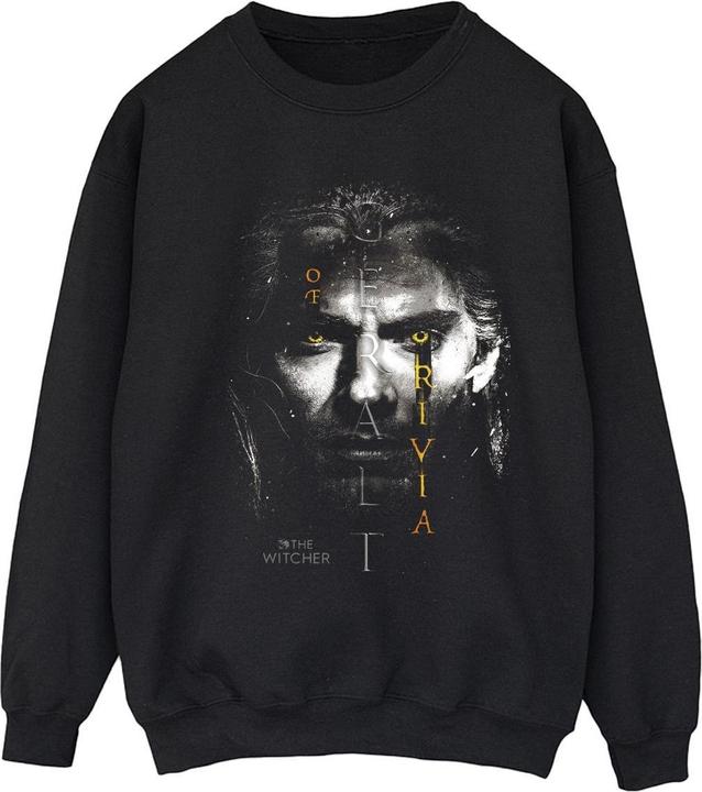 Netflix The Witcher Geralt Glowing Eyes Sweatshirt (M)