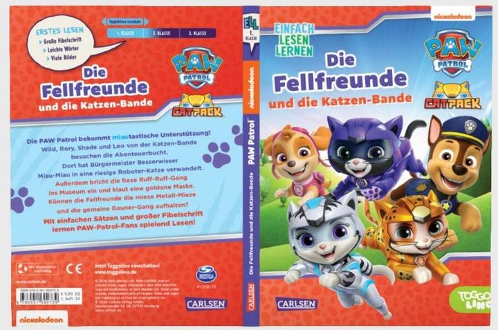 Produktbild PAW Patrol: Die Fellfreunde und die Katzen-Bande (Deutsch, Nora De Lon, 2024)