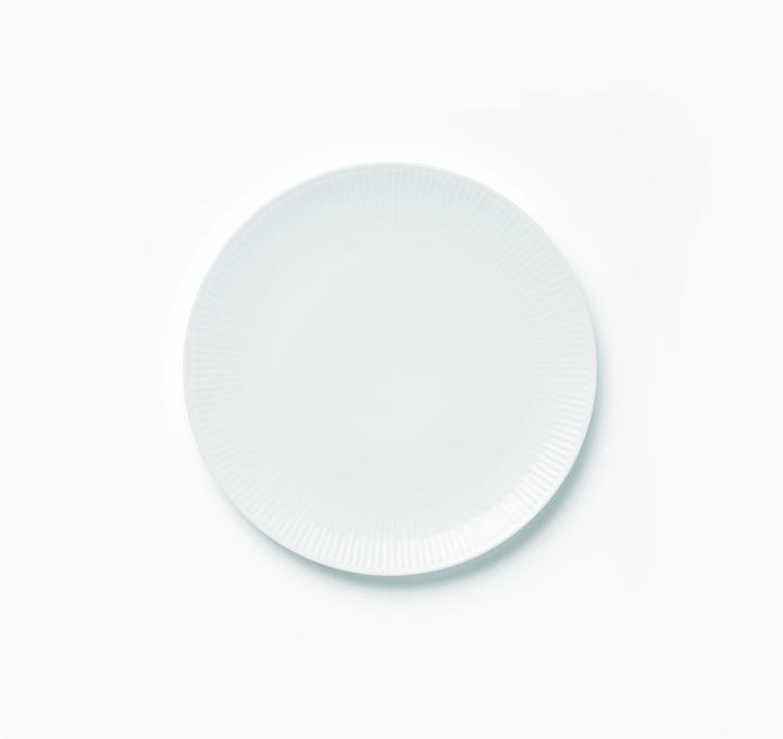 Image du produit Aida Relief - Set of 4 - Assiette à déjeuner blanche - 22 cm (35186) (4 x, 22 cm)