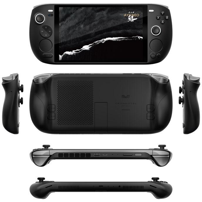Produktbild Ayaneo Kun Handheld Konsole – 16 GB LPDDR5X, 512 GB SSD, Black Feather