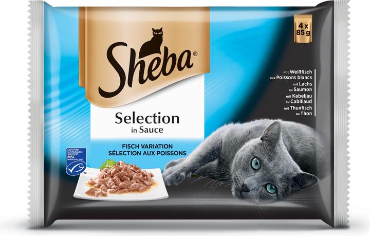 Produktbild Sheba Selection in Sauce (Adult, 1 Stk., 340 g)