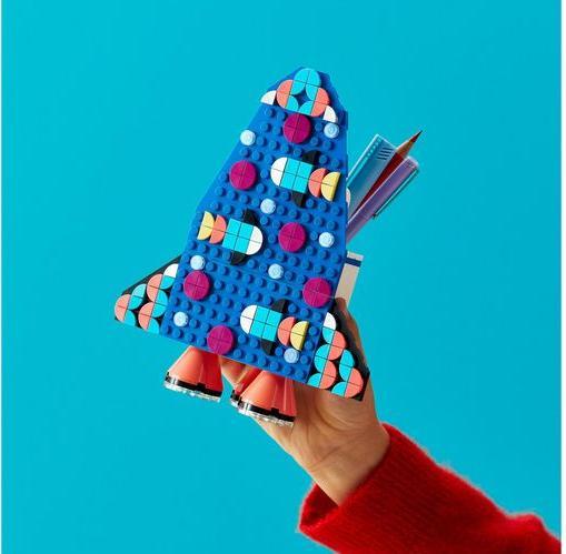Image du produit LEGO Porte-stylo fusée (41936, LEGO Dots)