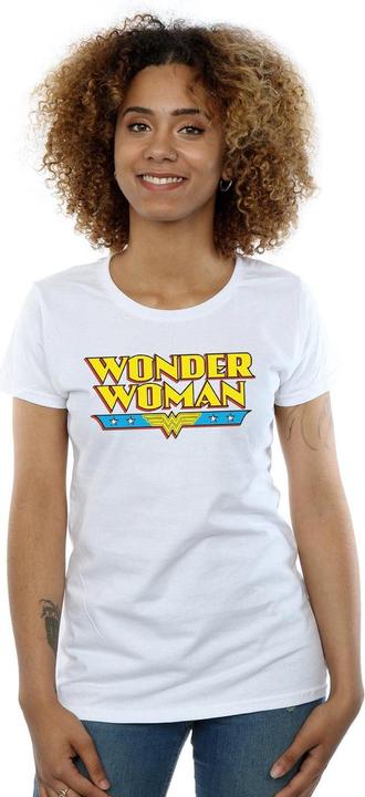 Immagine prodotto Wonder Woman Text Logo Maglietta Donna (XXL)