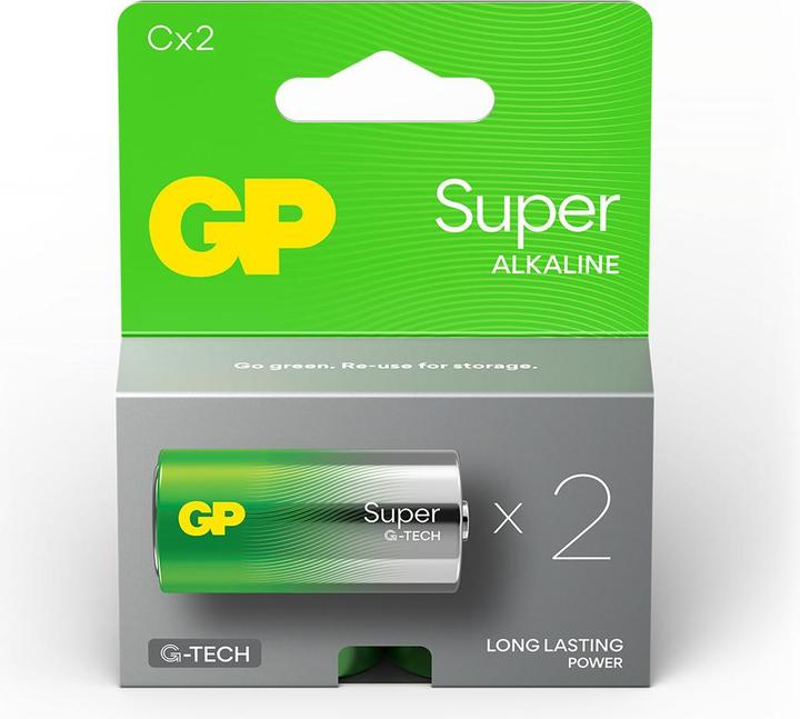 Immagine prodotto GP Batteries Super (2 pz., C, R14)