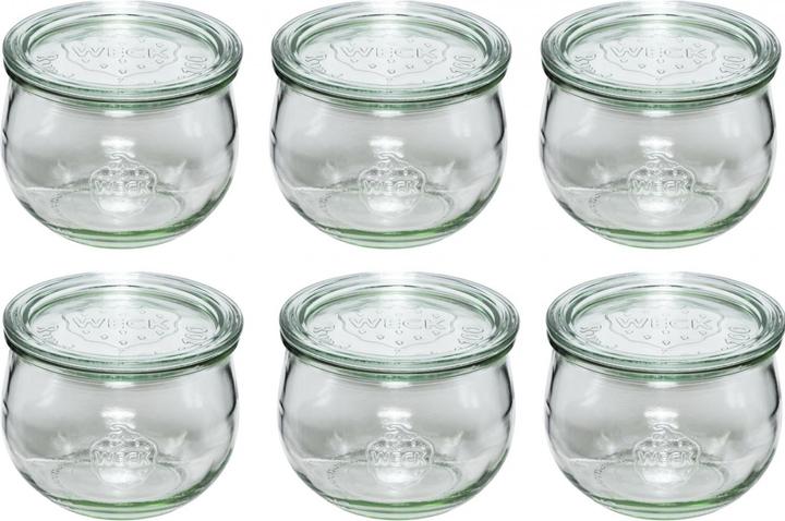 Actual product image Weck Tulip jar RR100 with lid (1 pcs., 0.58 l)