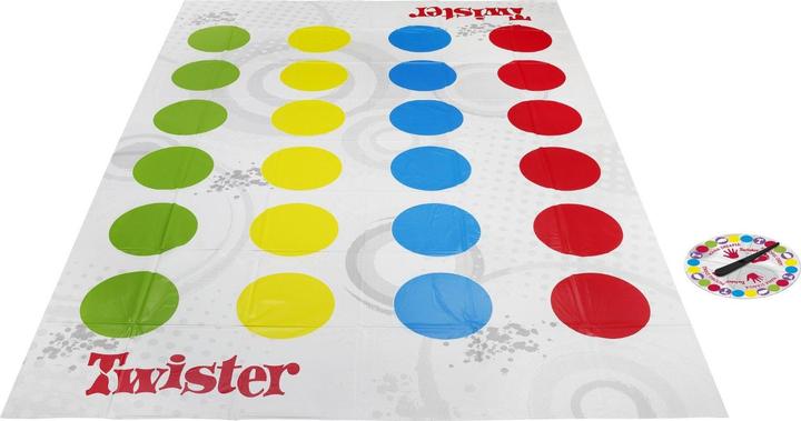 Actual product image Hasbro Gaming Twister Twister Game (Swedish, Danish, Icelandic, Finnish, Norwegian)
