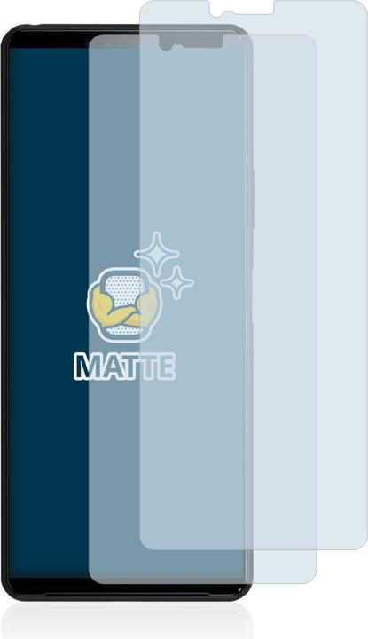 Actual product image BROTECT Anti-glare screen protector matt (2 Piece, Sony Xperia 10 II)