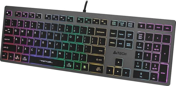 Actual product image A4Tech A4T FStyler FX60H (neon lighting) (Eng. Int., Cable)