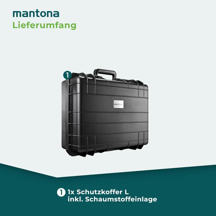 Immagine prodotto mantona Custodia di protezione per esterni L (Custodia fotografica, 18.48 l)