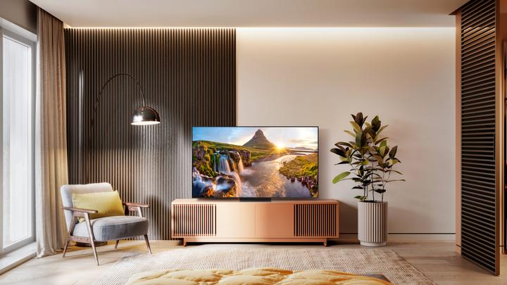 Actual product image Samsung Series 8 TV QE85QN800CTXZT Neo QLED 8K, Smart TV 85' Neural Quantum 8K Processor, Dolby Atm (85", QN800C, NeoQLED)
