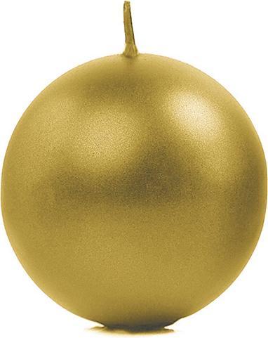Immagine prodotto Partydeco Bougie Sphère Doré - 6cm (10pz) (10 pz.)