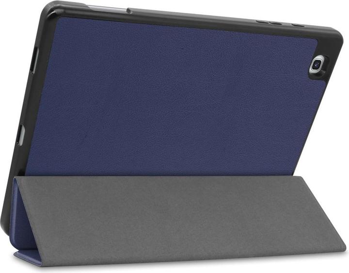 Produktbild Cover-Discount Galaxy Tab S6 Lite - Tri-fold Smart Leder Case dunkelblau (Galaxy Tab S6 Lite 10.4 (2020))