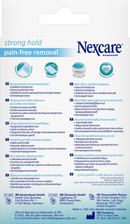 Actual product image Nexcare Strong Hold plasters (4 x)