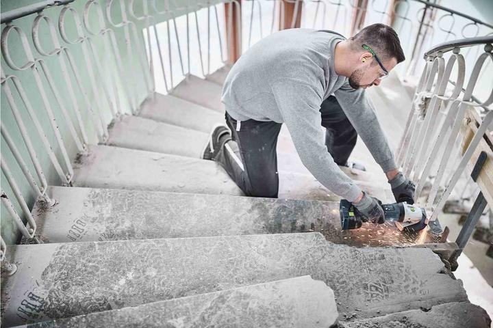 Actual product image Festool Cordless angle grinder AGC 18-125 EB-Basic (125 mm)
