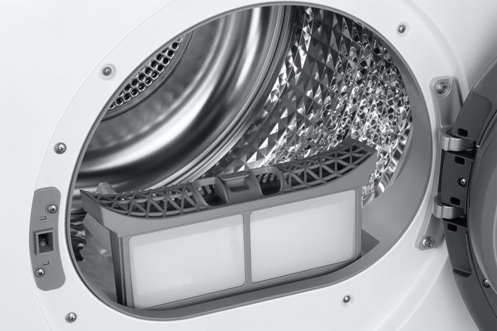 Produktbild Samsung DV80T5220AW Freistehender Wäschetrockner Frontlader 8 kg A++ Weiss (8 kg)