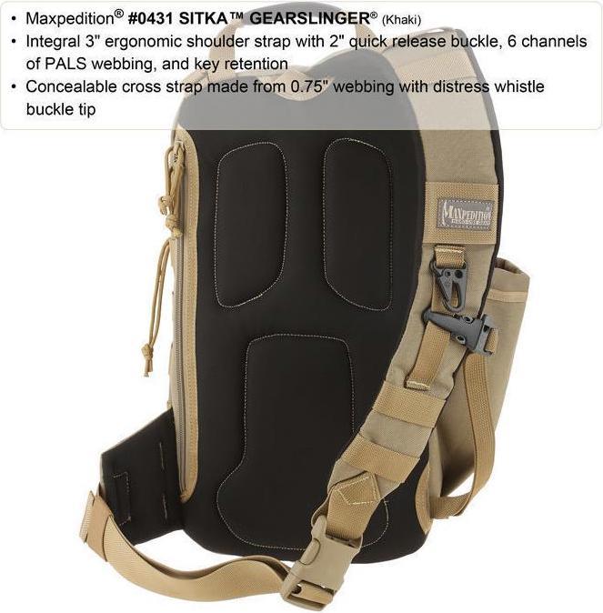 Actual product image Maxpedition Sitka Gearslinger 15L (15 l)