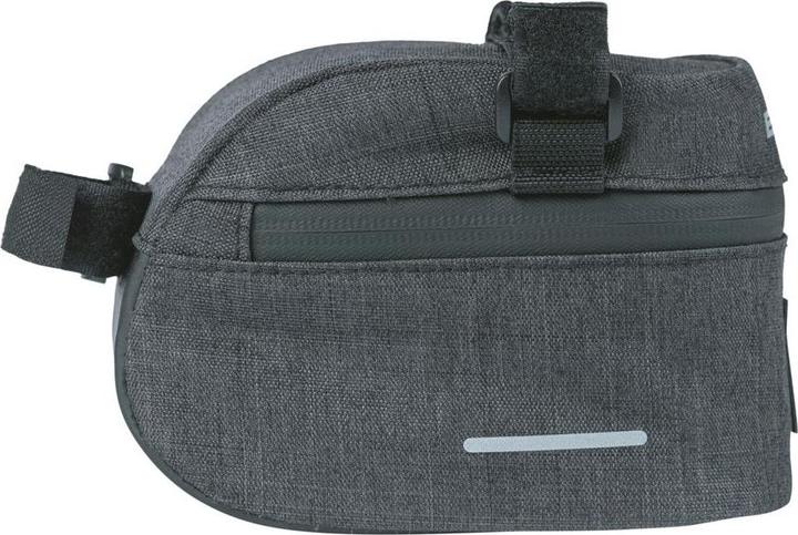 Actual product image Basil Discovery 365D frame bag M, 1.8L, black melee (1.80 l, Frame bag)