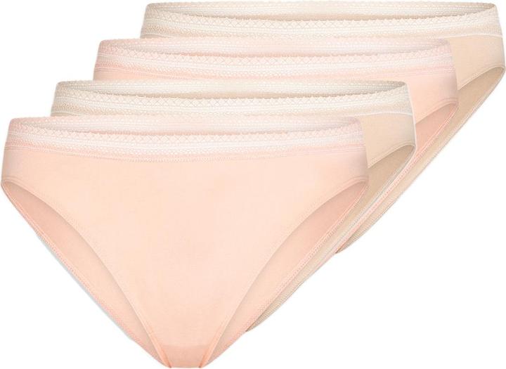 Image du produit Schiesser Lot de 4 slips Cotton Lace Rio (48, 4XL, paquet de 4)