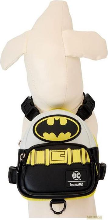 Actual product image Loungefly DC Comics by Dog Harness Batman Backpack Medium (Dog)