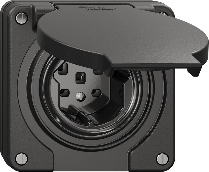 Immagine prodotto Feller Presa di corrente T25 UP bagnata IP55/21 nero