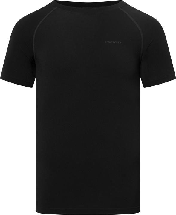 Immagine prodotto Vikingsports viking Bamboo Lockness Man T-Shirt 500/24/7890/0900, nero confortevole e leggero senza cuciture per (L)