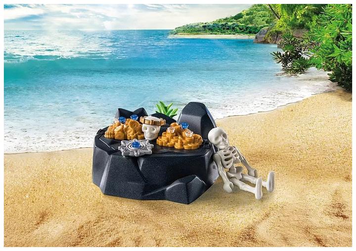 Produktbild Playmobil Starter Pack Pirat mit Ruderboot (71254, Playmobil Pirates)