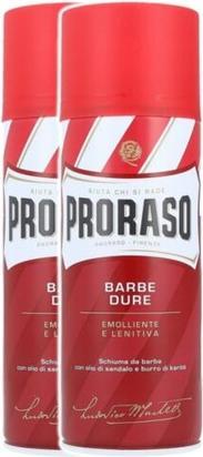 Image du produit Proraso Mousse à raser Red Line Nourrissante Sandalwood 300ml (400 ml, Crème à raser)