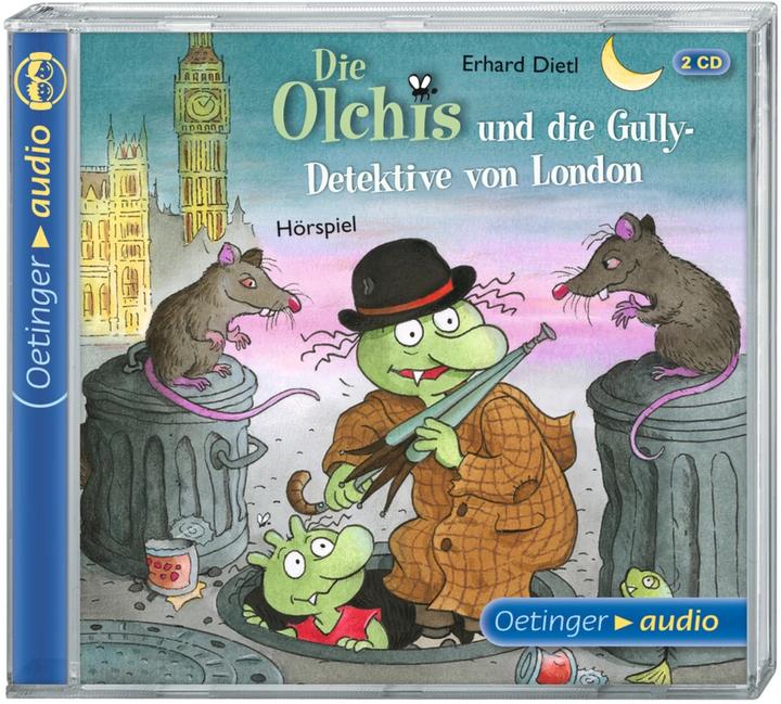 Actual product image The Olchis And The Gully Detective (Benjamin Dittrich, Erhard Dietl, Frank Gustavus, Peter fights, German)