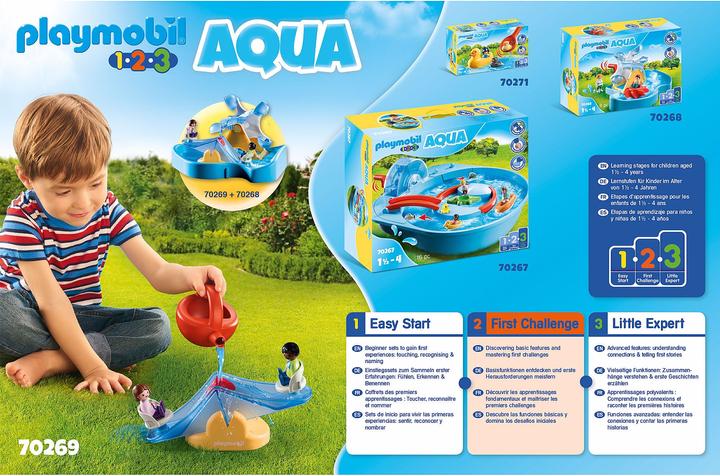 Image du produit Playmobil Balançoire à eau avec arrosoir (70269, Playmobil 1.2.3)