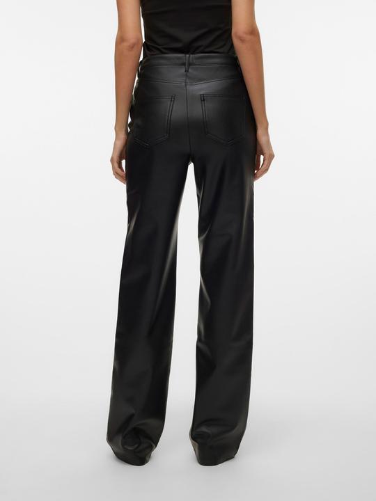 Produktbild Vero Moda VMTESSA Hohe Taille Hose Hose in Lederoptik (29)