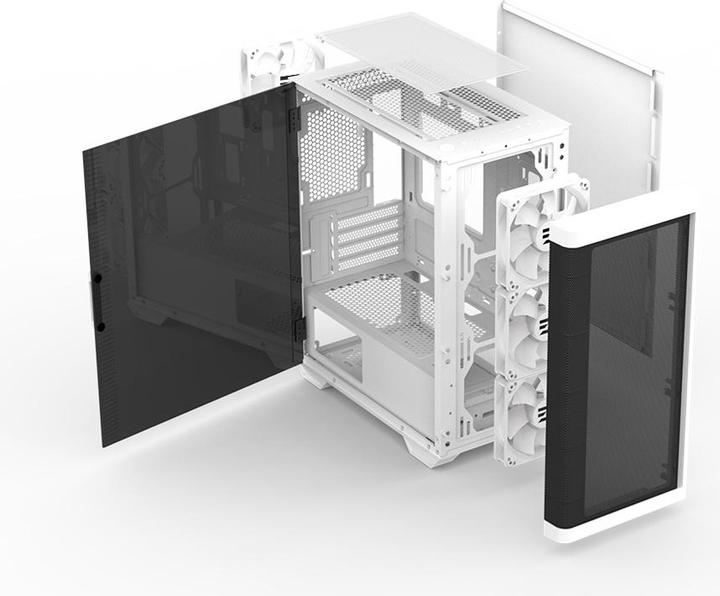 Actual product image Zalman M4 White (Mini-ITX, mATX)