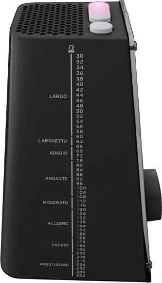 Produktbild Korg Metronom KDM-3 Taktgeber Digital mit 19 Taktarten Schwarz mit Tuch