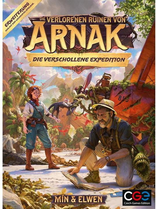 Immagine prodotto Czech games edition Gioco esperto Rovine di Arnak: La spedizione perduta (Tedesco)