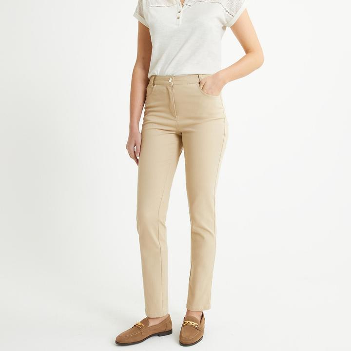 Immagine prodotto Anne Weyburn Pantaloni dritti a cinque tasche in cotone elasticizzato (46)