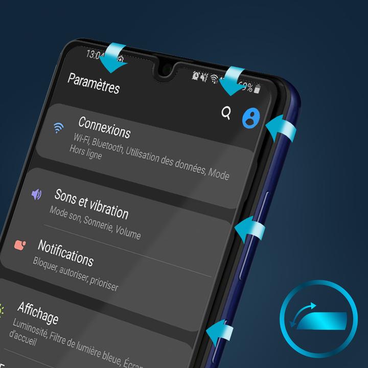 Immagine prodotto Avizar Pellicola di protezione del display, protezione per il caso (1 Pezzo/i, Samsung Galaxy A31)