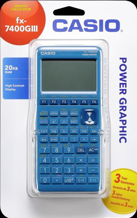 Immagine prodotto Casio FX-7400GIII (Batterie)