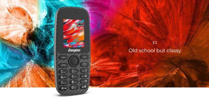 Actual product image Energizer E2 – Telefon 32 MB RAM 32 MB 2G Dual Sim EU (Schwarz) (1.77")