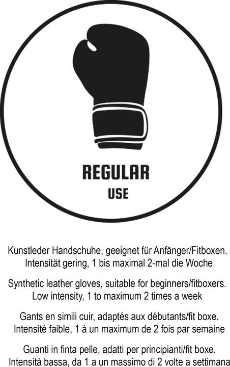 Actual product image Leone Boxing Gloves (14 OZ, One size)