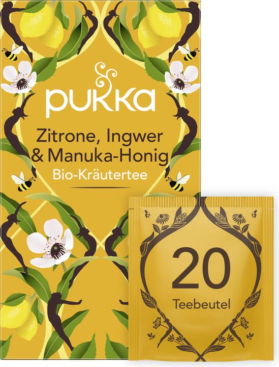 Immagine prodotto Pukka Miele al limone, zenzero e manuka (40 g)