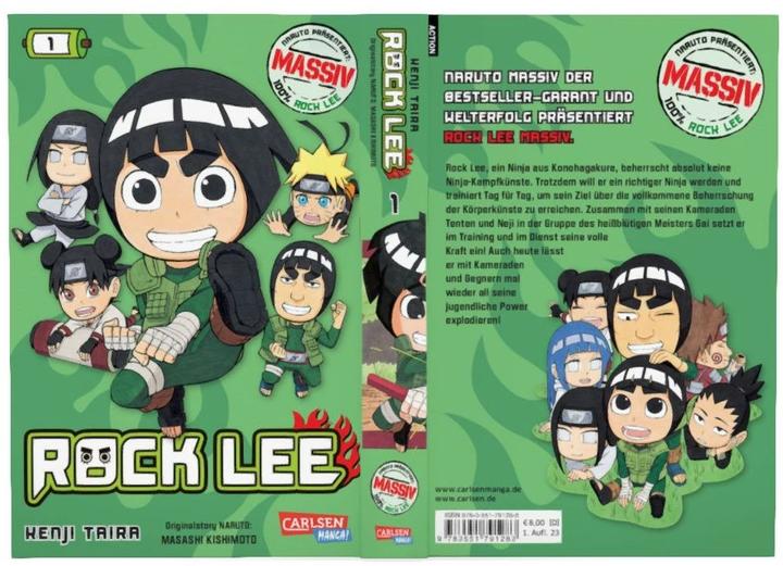 Produktbild Rock Lee Massiv 1 (Deutsch, Kenji Taira, Miyuki Tsuji, Masashi Kishimoto, 2023)
